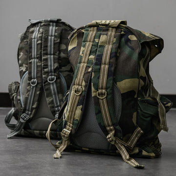 Military Camouflage Heavy Canvas Backpack